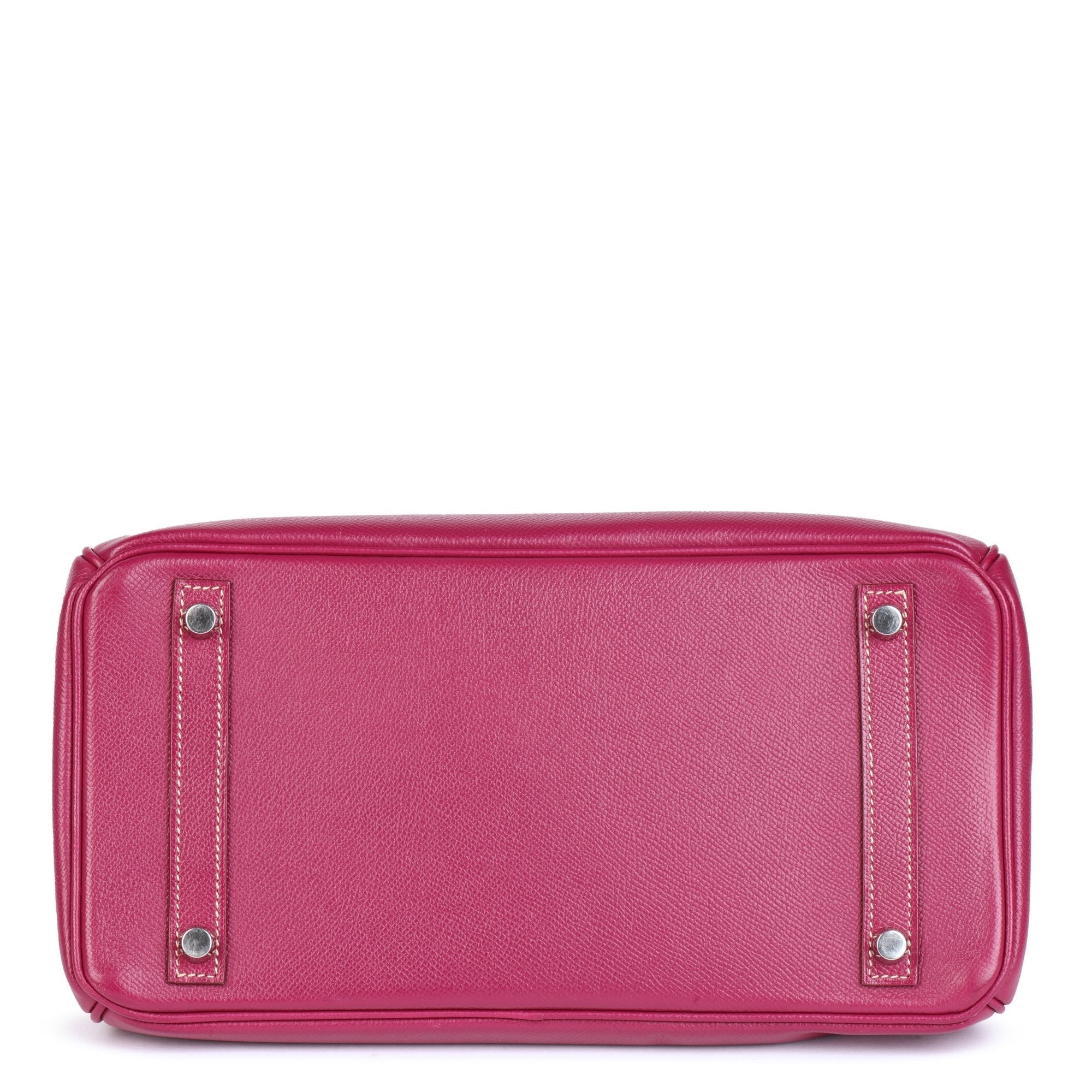 Hermes Tosca & Rose Tyrien Epsom Leather Candy Collection Birkin 30cm Retourne Tote