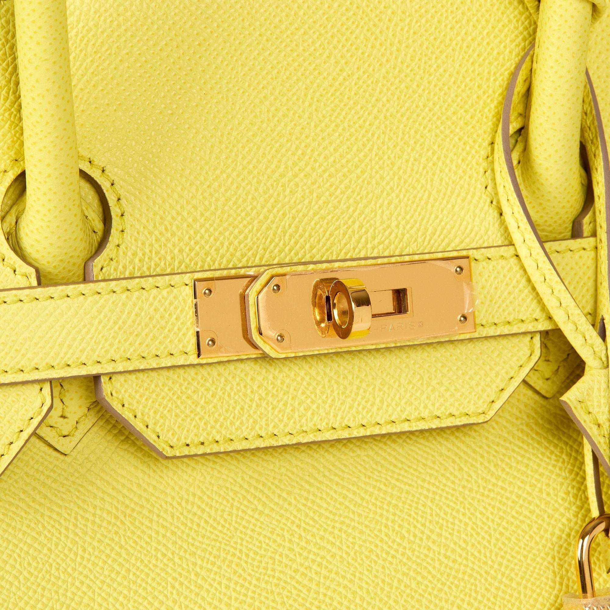 Hermes Soufre Epsom Leather Birkin 35cm Tote