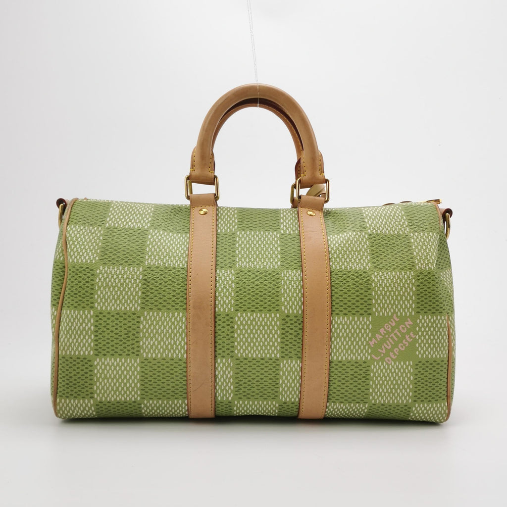 Louis Vuitton by Tyler, The Creator Green Damier Golf Keepall 35 Bandouliere