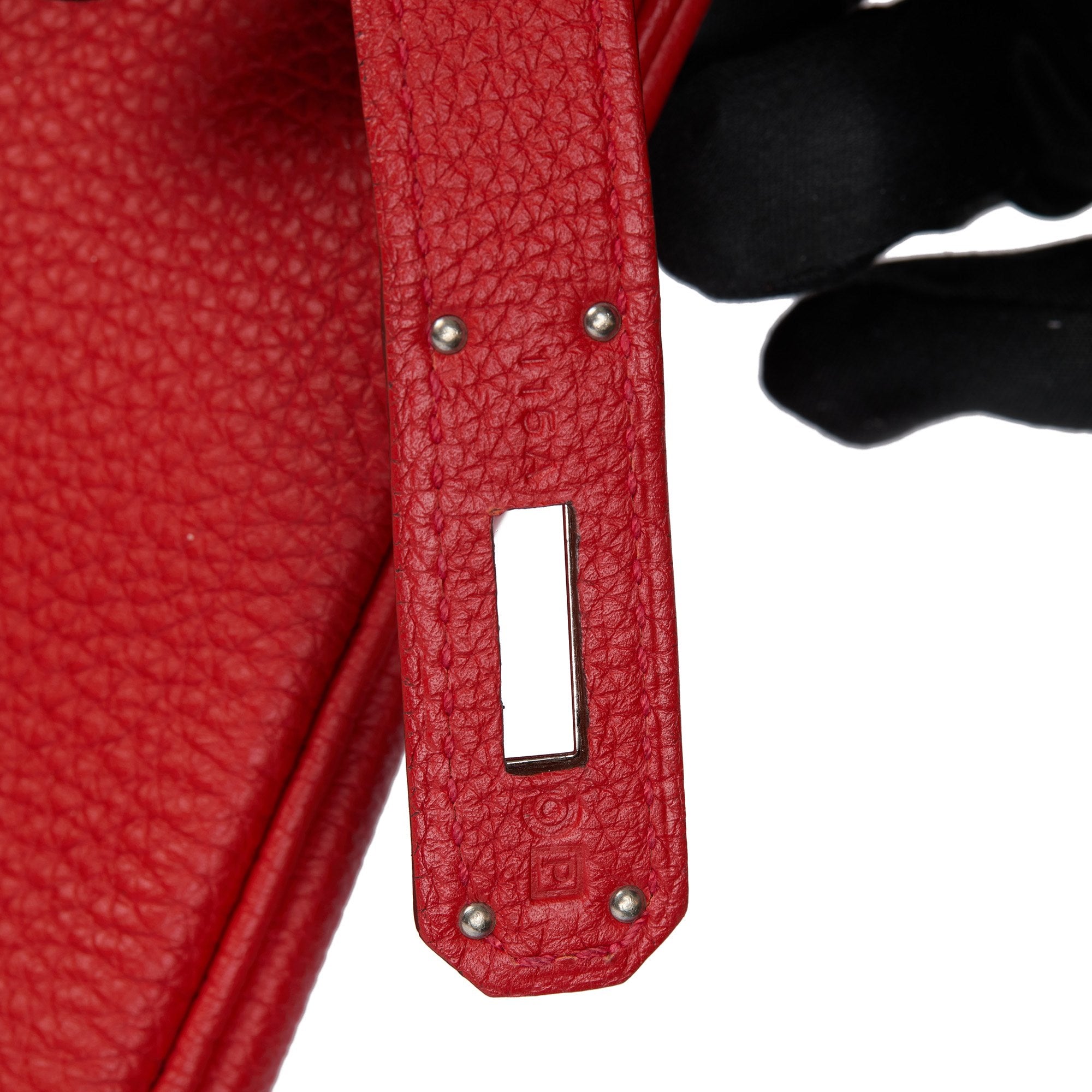 Hermes Rouge Tomate Togo Leather Birkin 40cm Tote