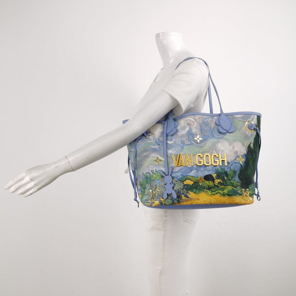 Louis Vuitton x Jeff Koons Masters Van Gogh Neverfull MM Tote Medium