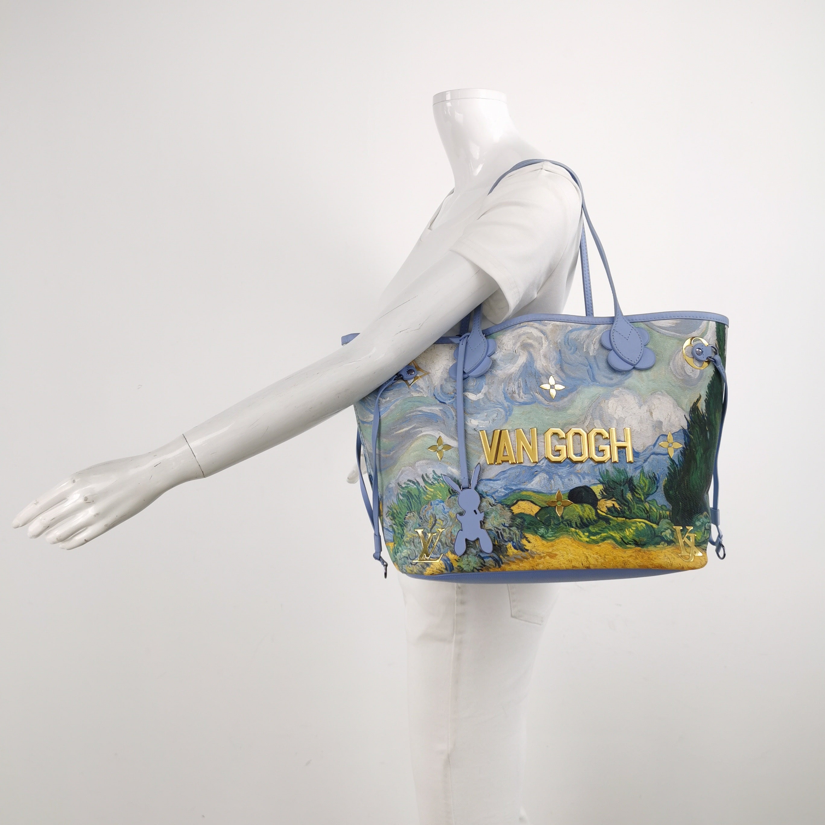 Louis Vuitton x Jeff Koons Masters Van Gogh Neverfull MM Tote Medium