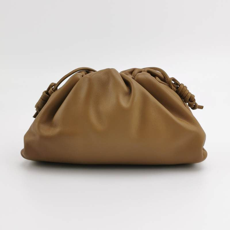 Bottega Veneta Pouch Mini Brown Leather