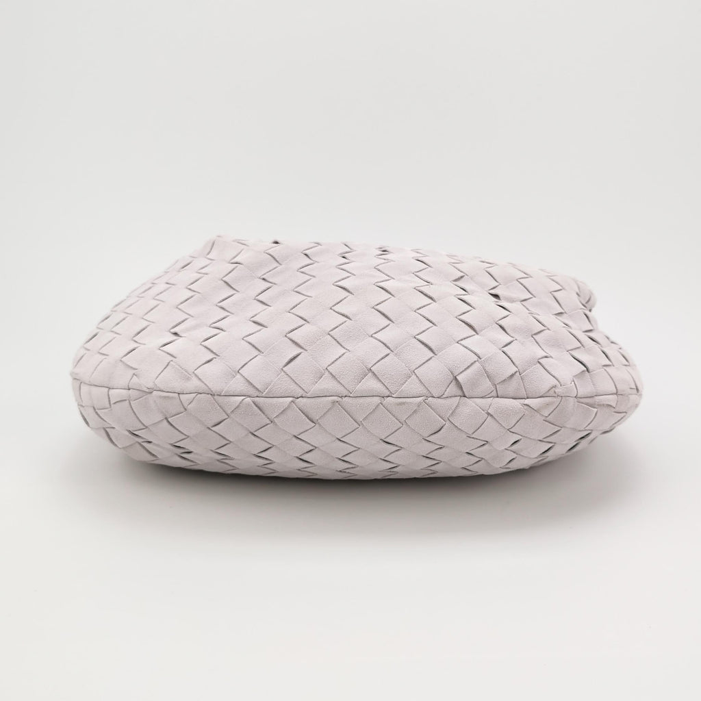 Bottega Veneta Teen Jodie Suede Washed Purple