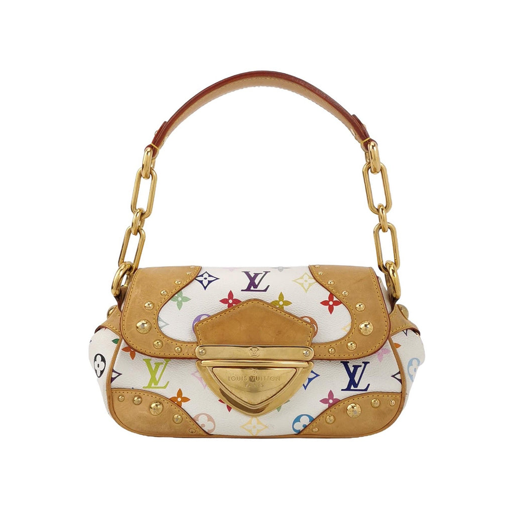 Louis Vuitton x Takashi Murakami Marilyn Small White Multicolor