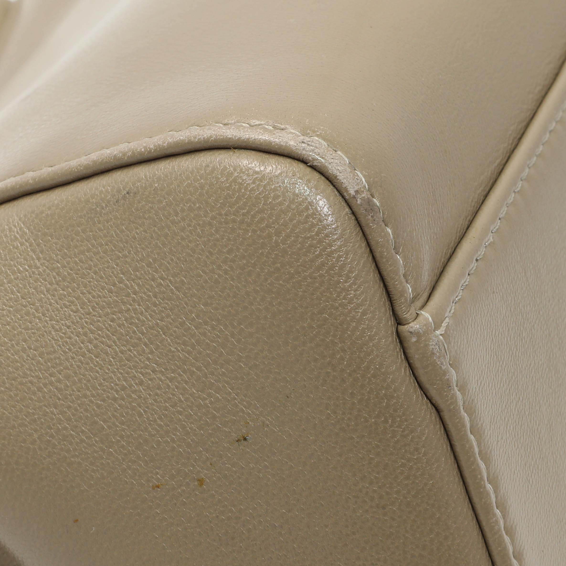 Fendi Tortora Nappa Mini Peekaboo Iconic Satchel