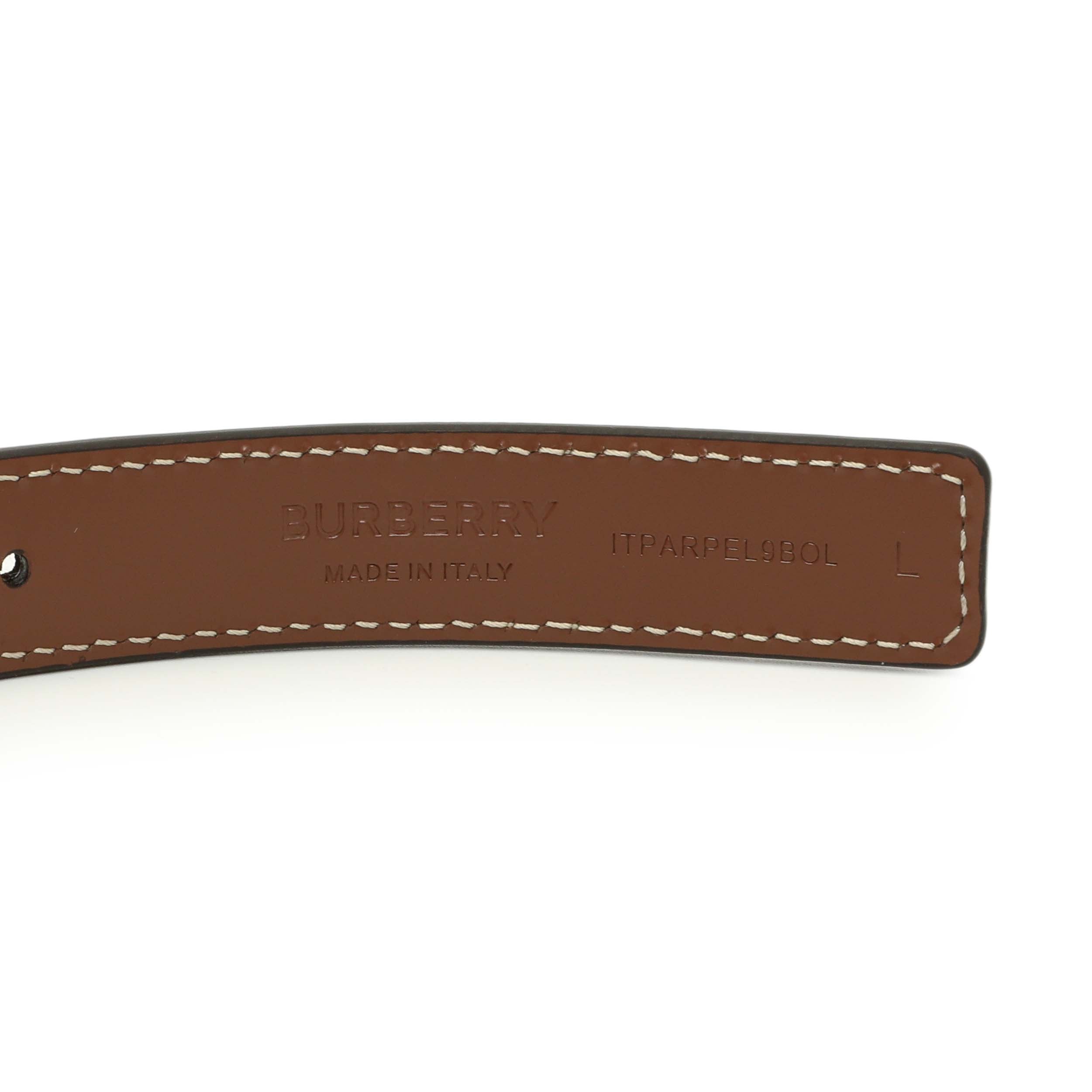 Burberry Check TB Narrow Belt