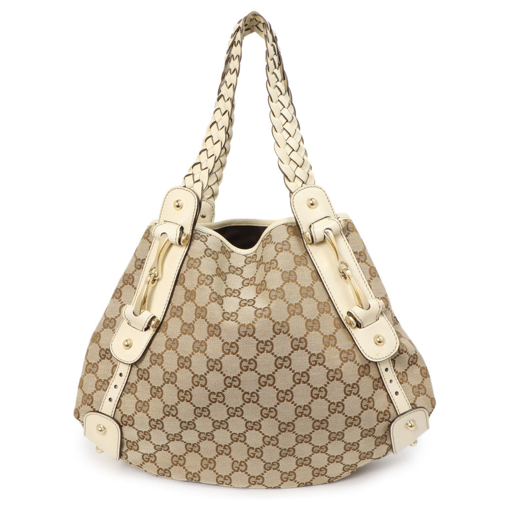 Gucci Monogram Canvas Small Pelham Shoulder Bag