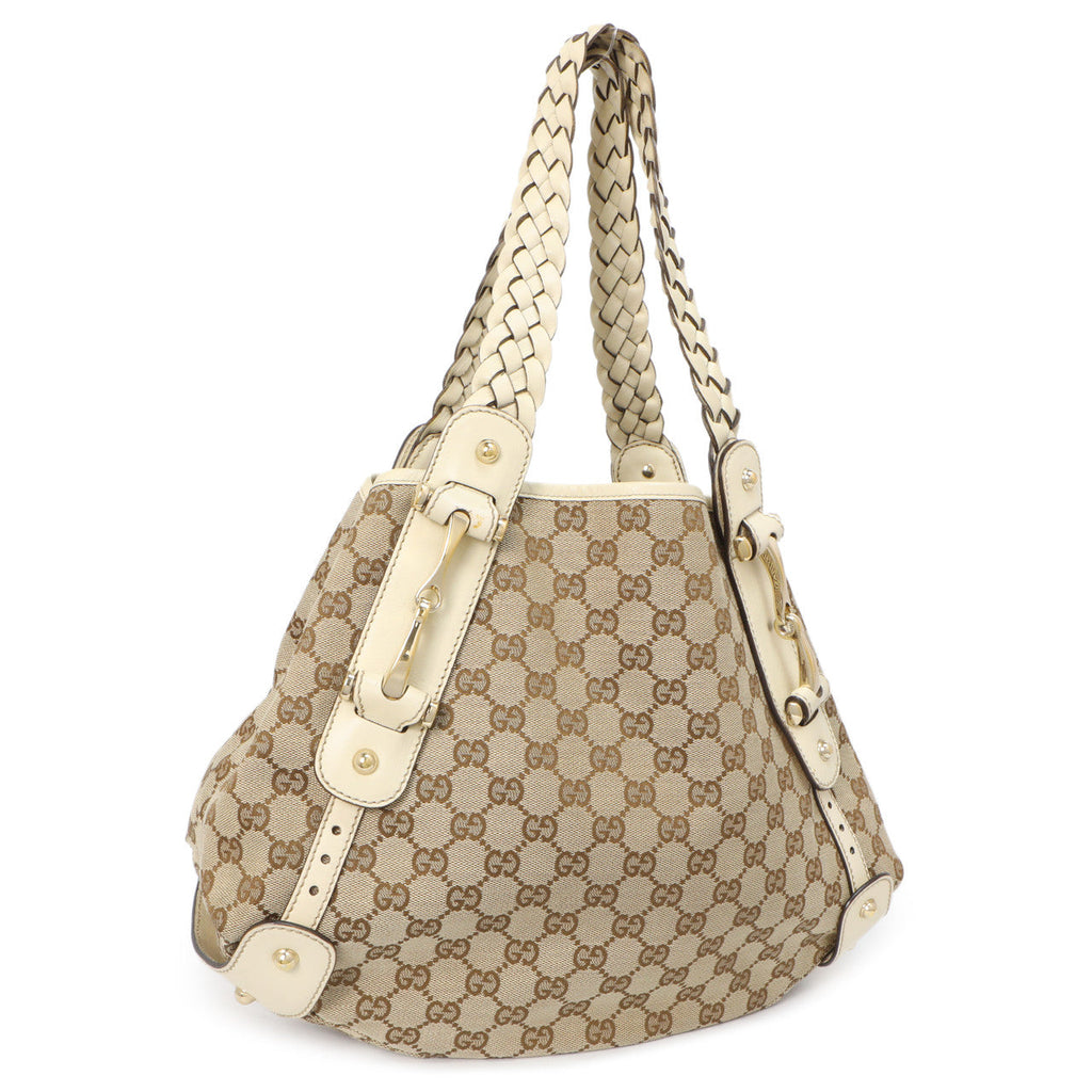 Gucci Monogram Canvas Small Pelham Shoulder Bag