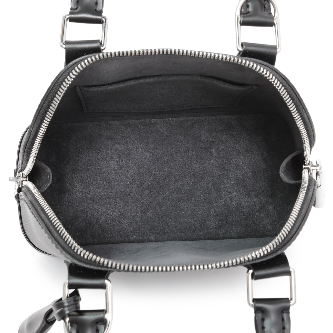Louis Vuitton Black Epi Alma BB