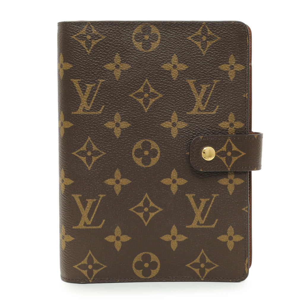 Louis Vuitton Monogram Medium Ring Agenda Cover