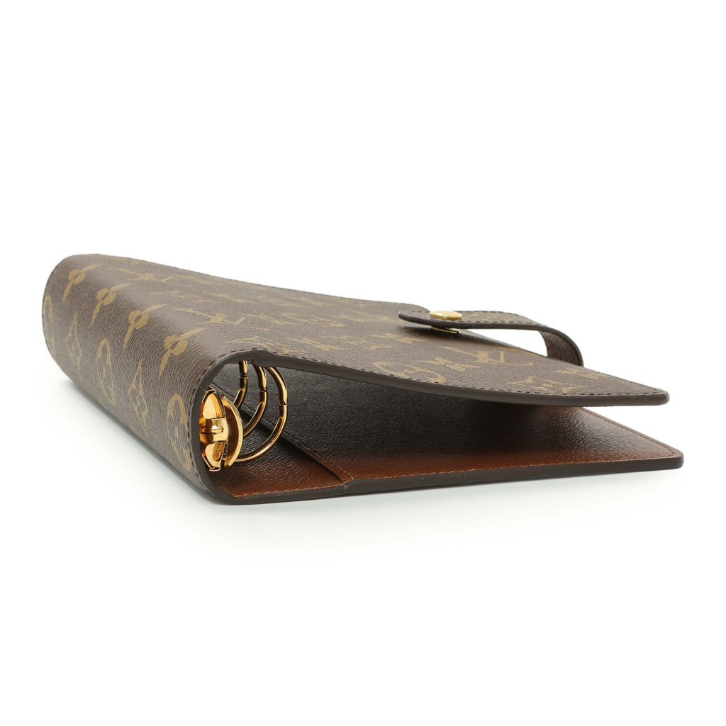 Louis Vuitton Monogram Medium Ring Agenda Cover