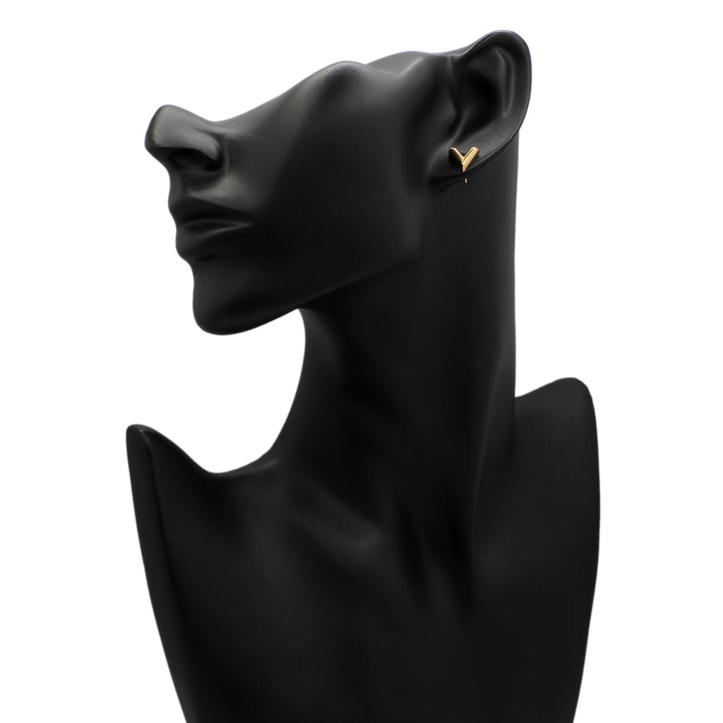Louis Vuitton Essential V Stud Earrings