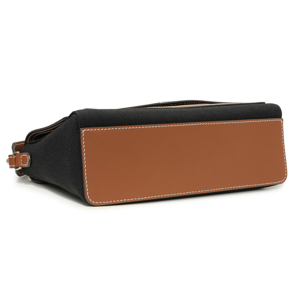 Burberry Black Canvas Horseferry Note Crossbody