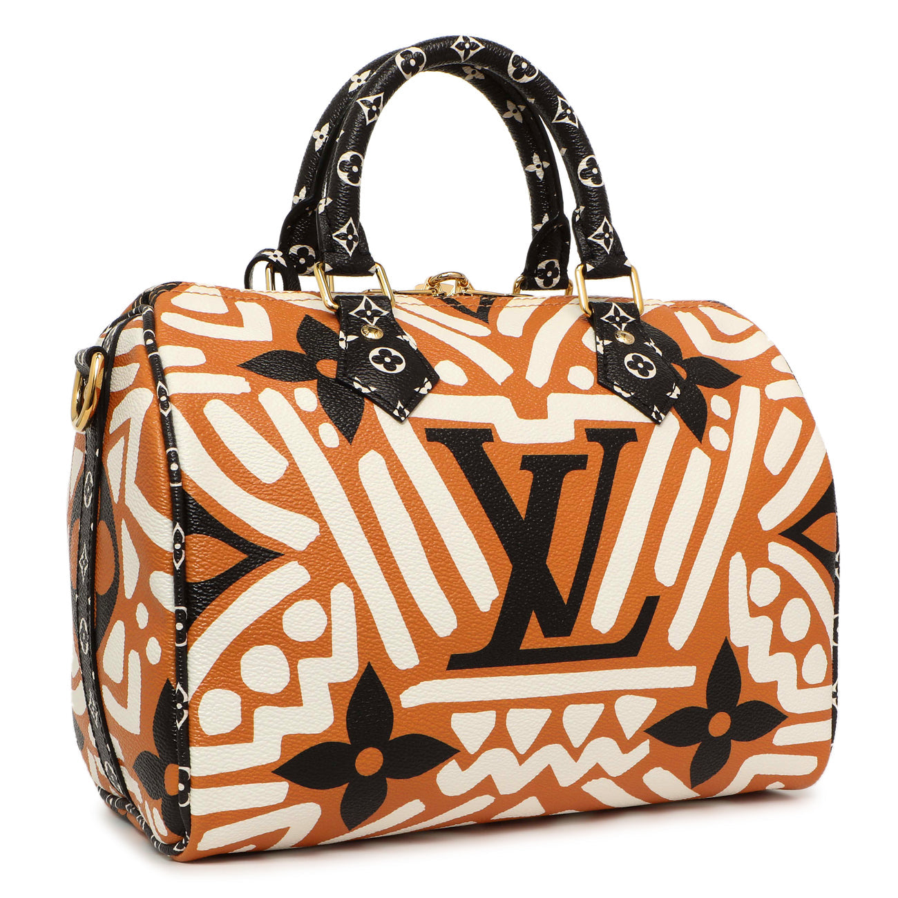 Louis Vuitton Monogram Giant Crafty Speedy Bandouliere 25
