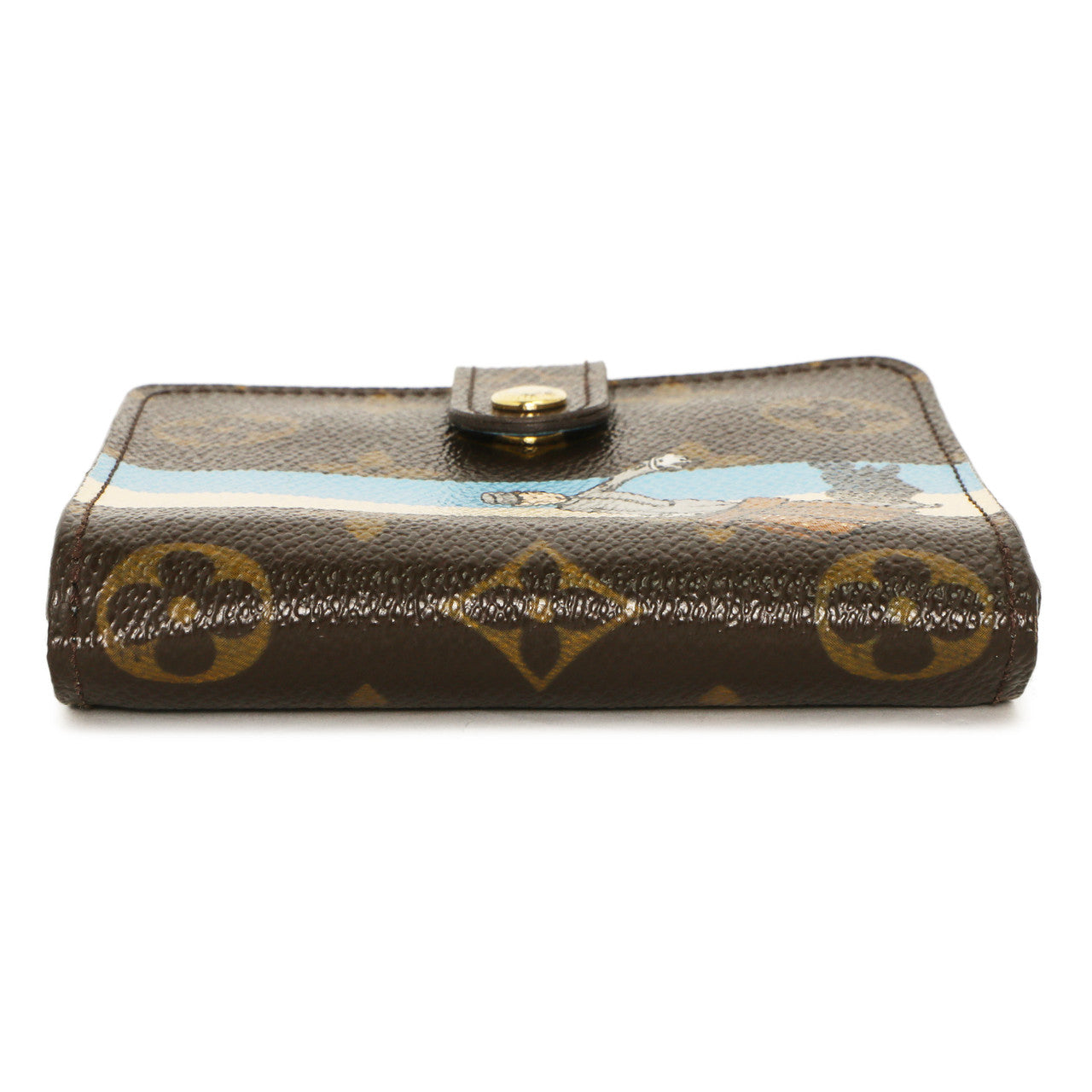 Louis Vuitton Monogram Groom Compact Zip Wallet