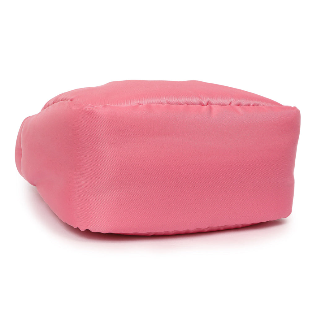 Prada Pink Re-Nylon Mini Padded Soft Tote