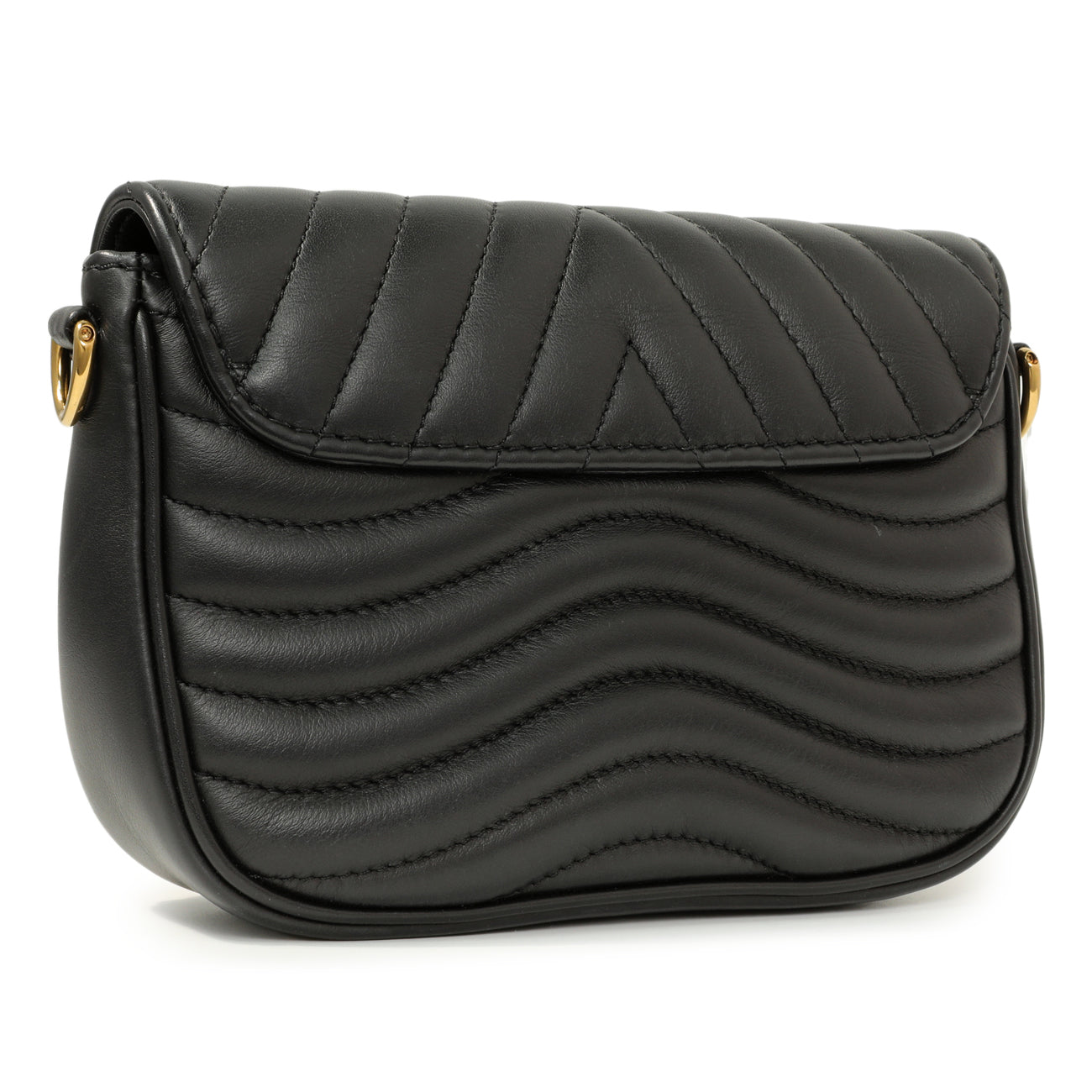 Louis Vuttion Black Calfskin New Wave Multi Pochette