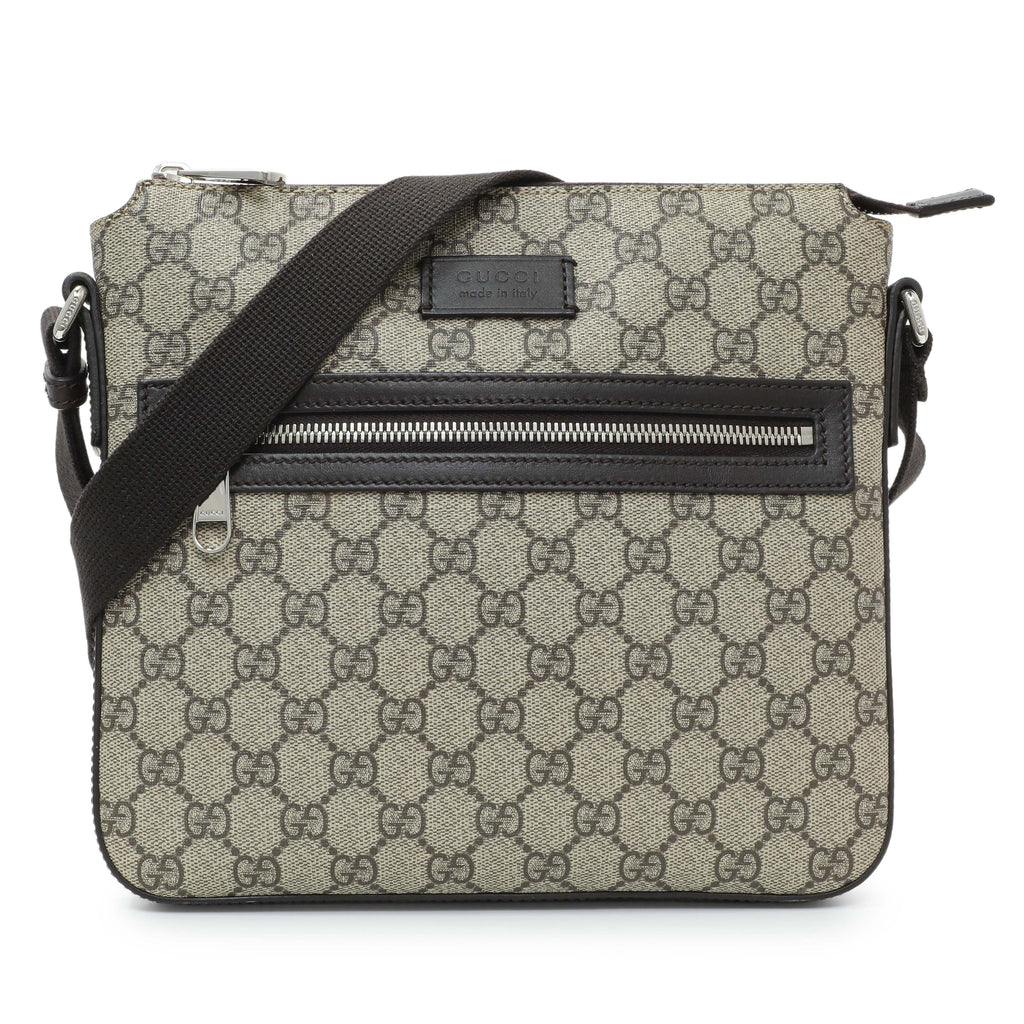 Gucci GG Supreme Monogram Flat Messenger