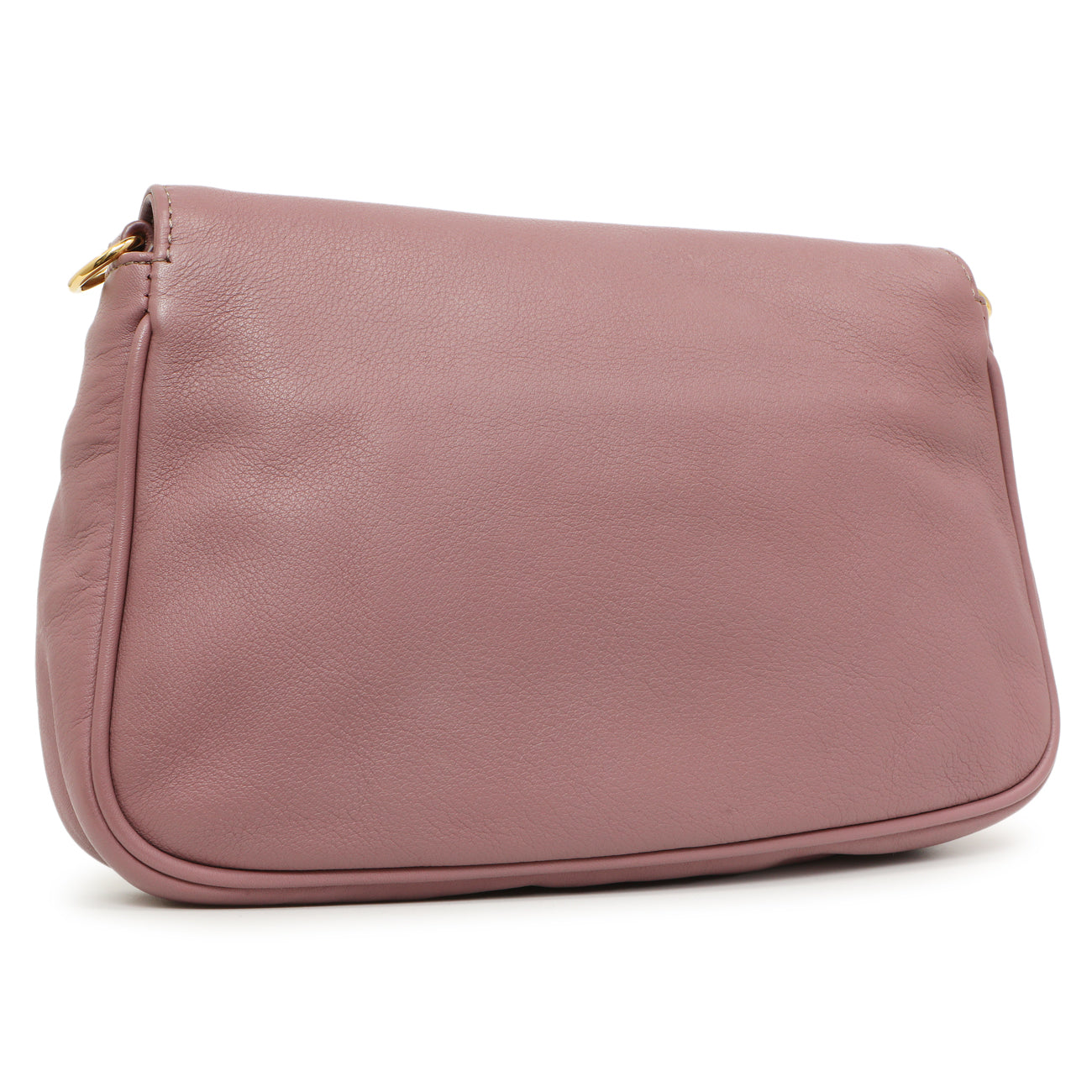 Fendi Vitello Flamingo Fendista Pouchette Crossbody