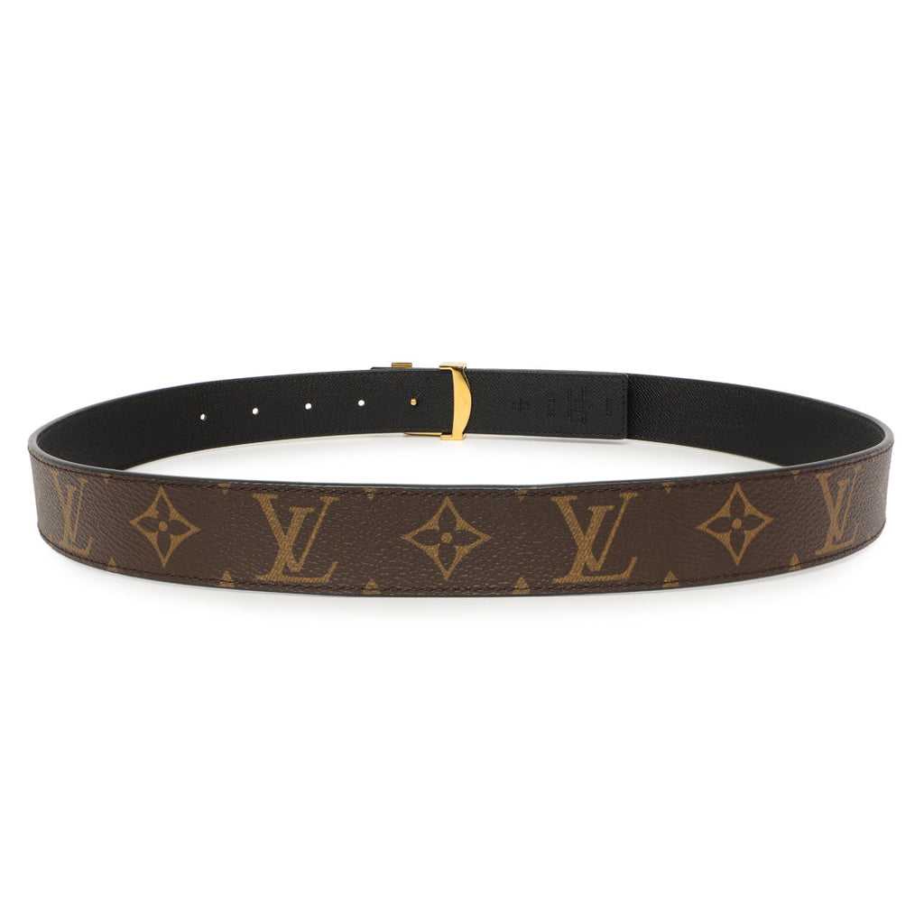 Louis Vuitton Monogram 30mm LV Initiales Reversible Belt