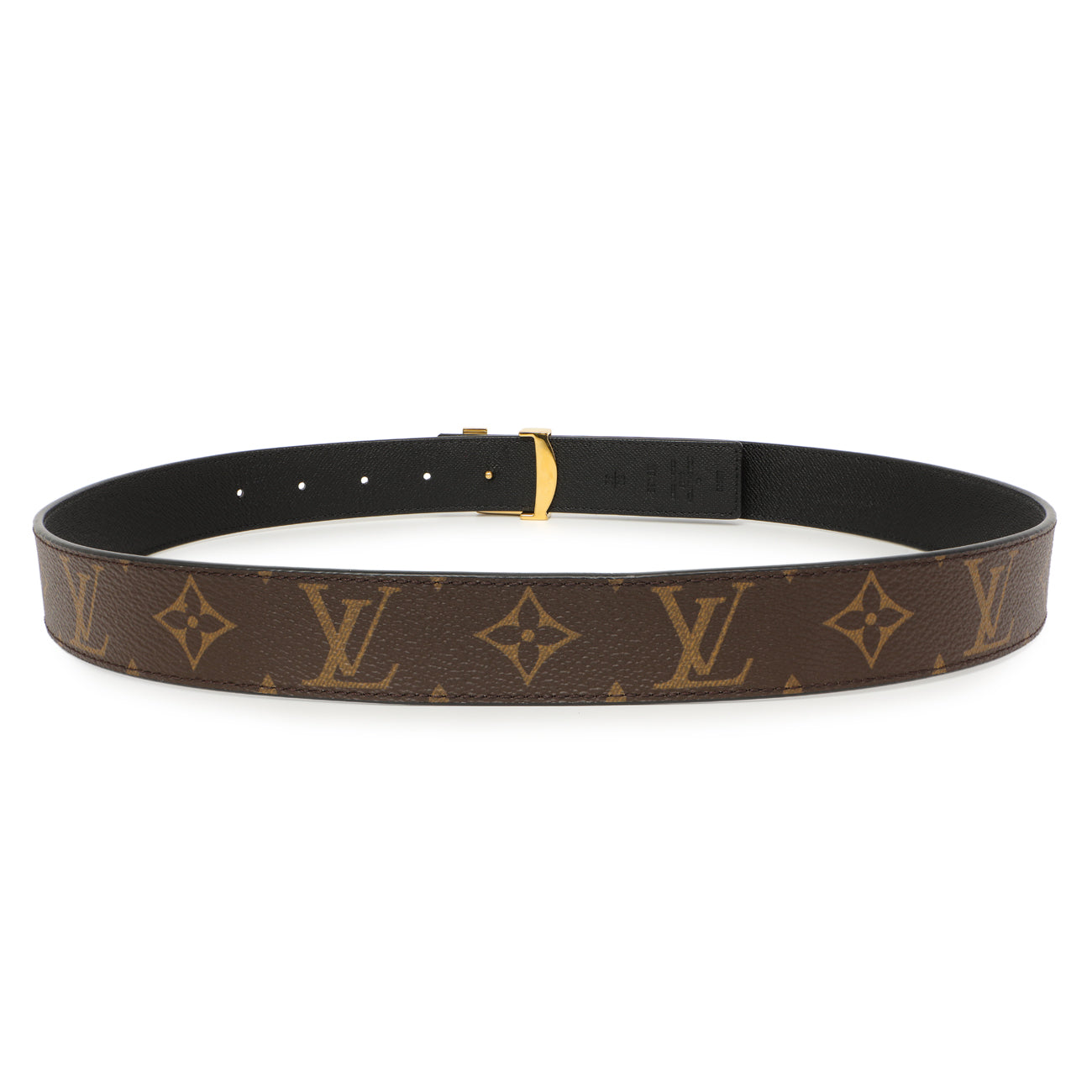 Louis Vuitton Monogram 30mm LV Initiales Reversible Belt