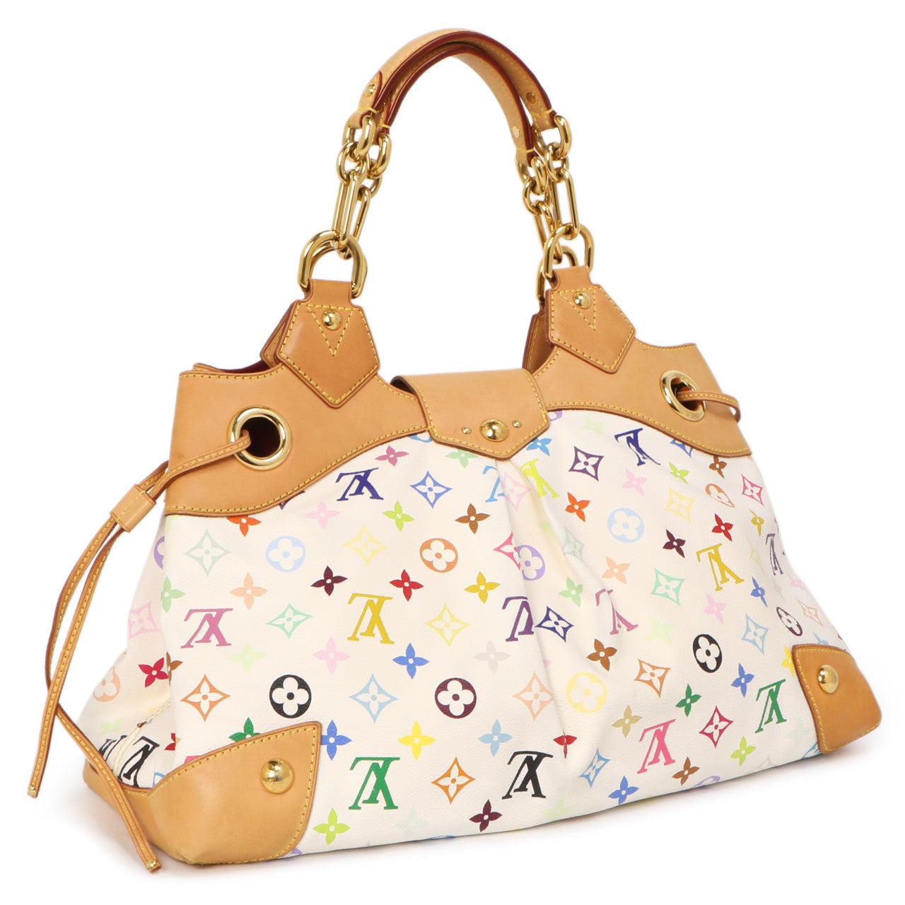 Louis Vuitton White  Multicolor  Ursula