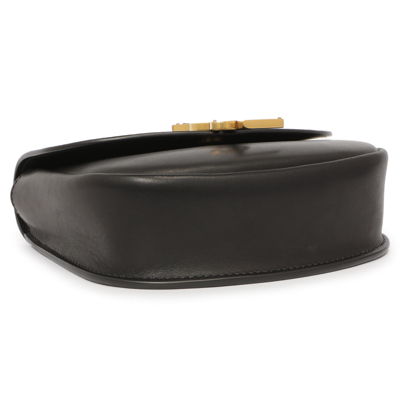 Saint Laurent Black Calfskin Small Kaia Satchel