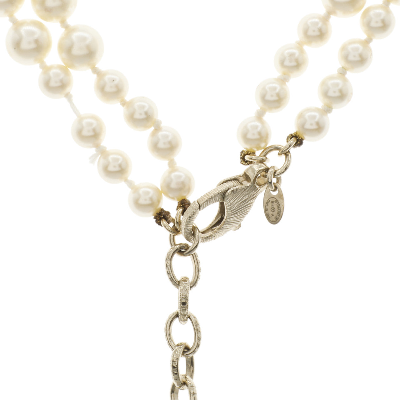 Chanel Pearl Double Strand Necklace