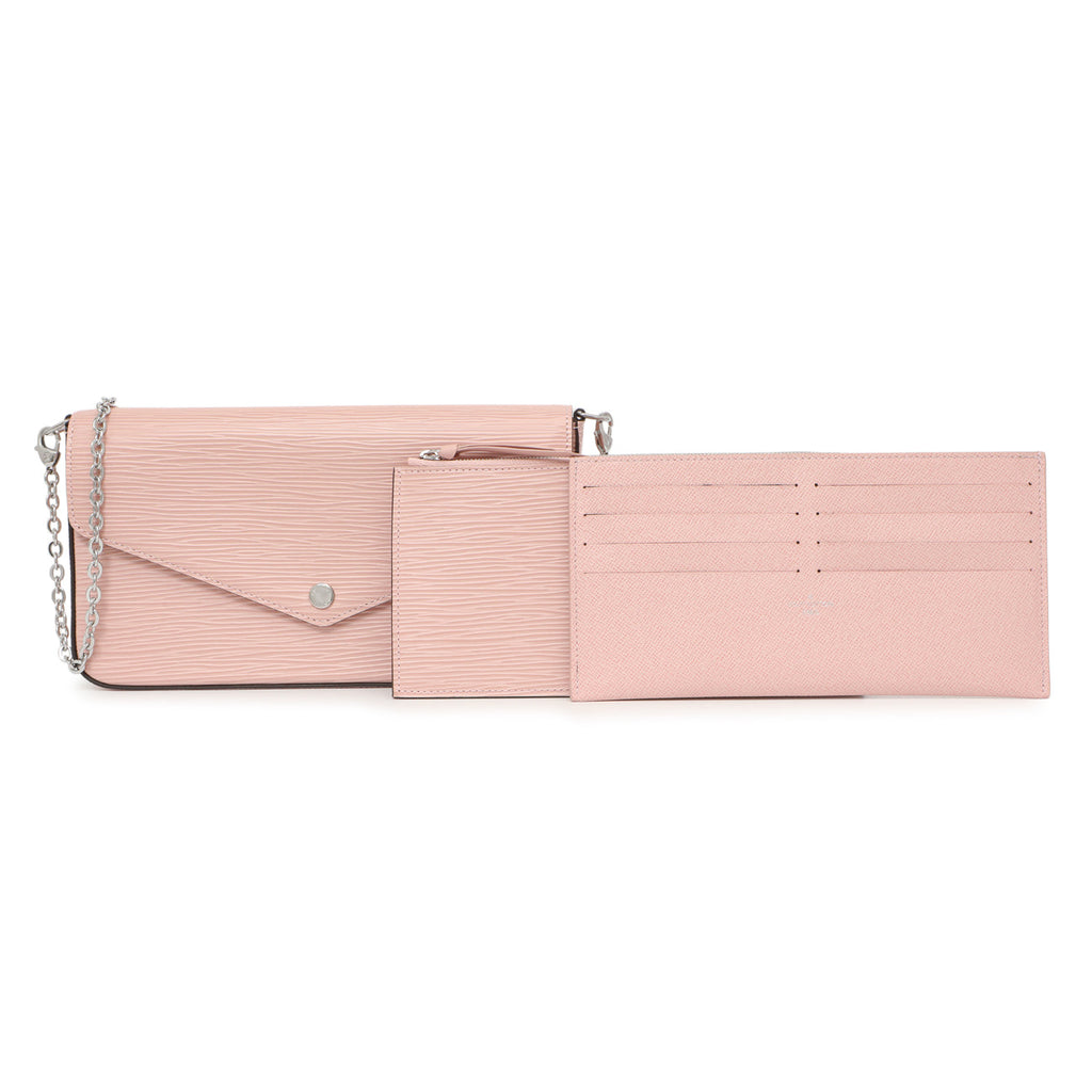 Louis Vuitton Rose Ballerine Epi Pochette Felicie