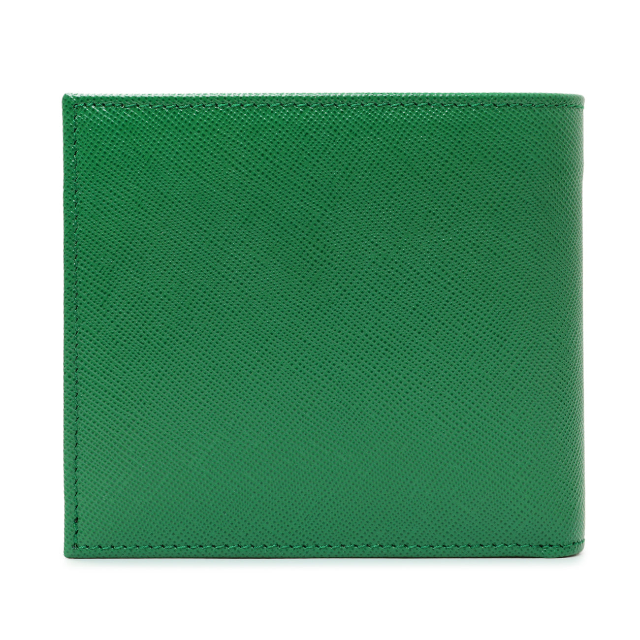 Prada Green Saffiano Bifold Wallet