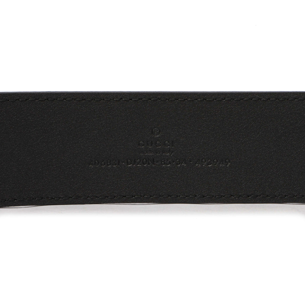 Gucci Black Calfskin Double G 40mm Belt