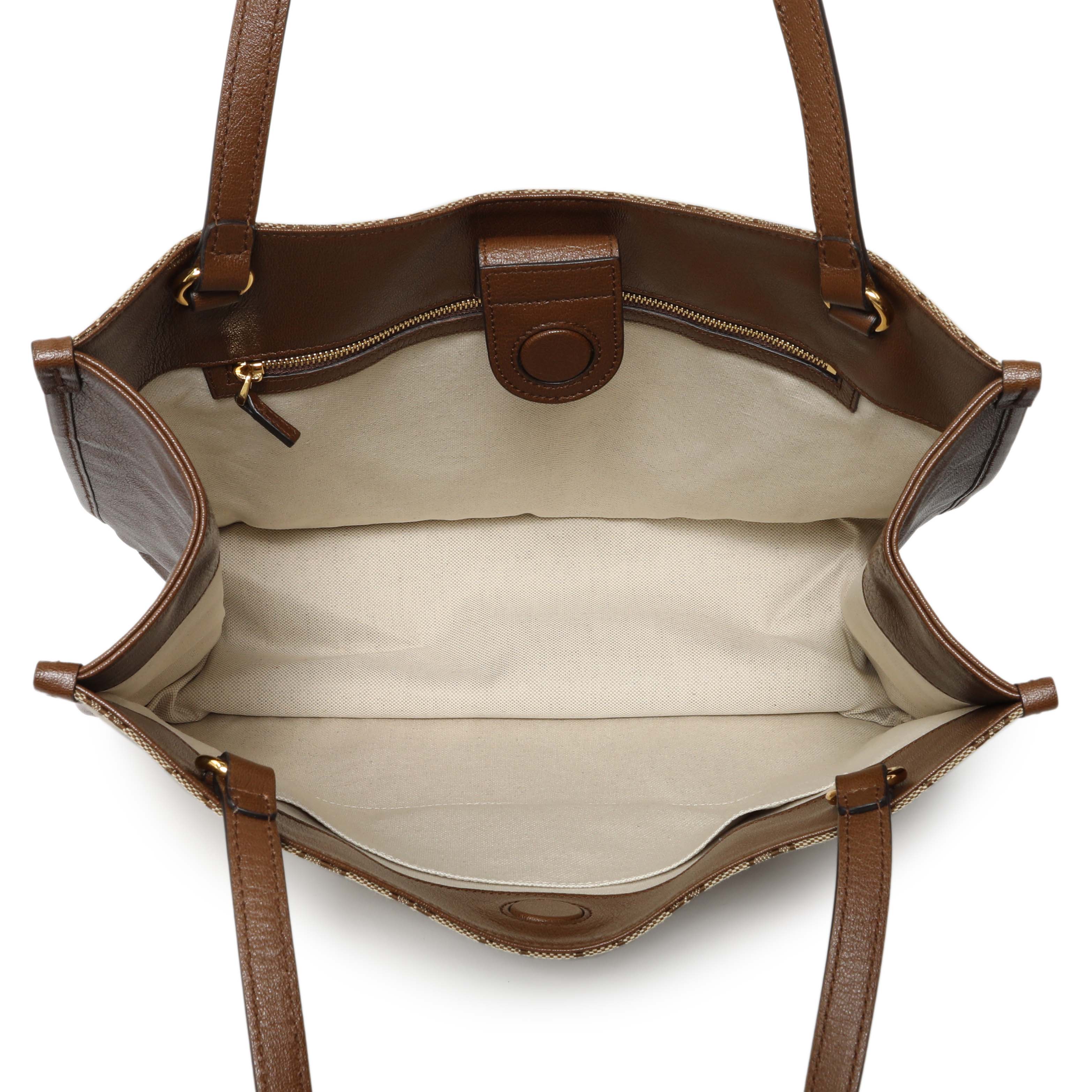 Gucci Monogram Horsebit 1955 Tote Bag