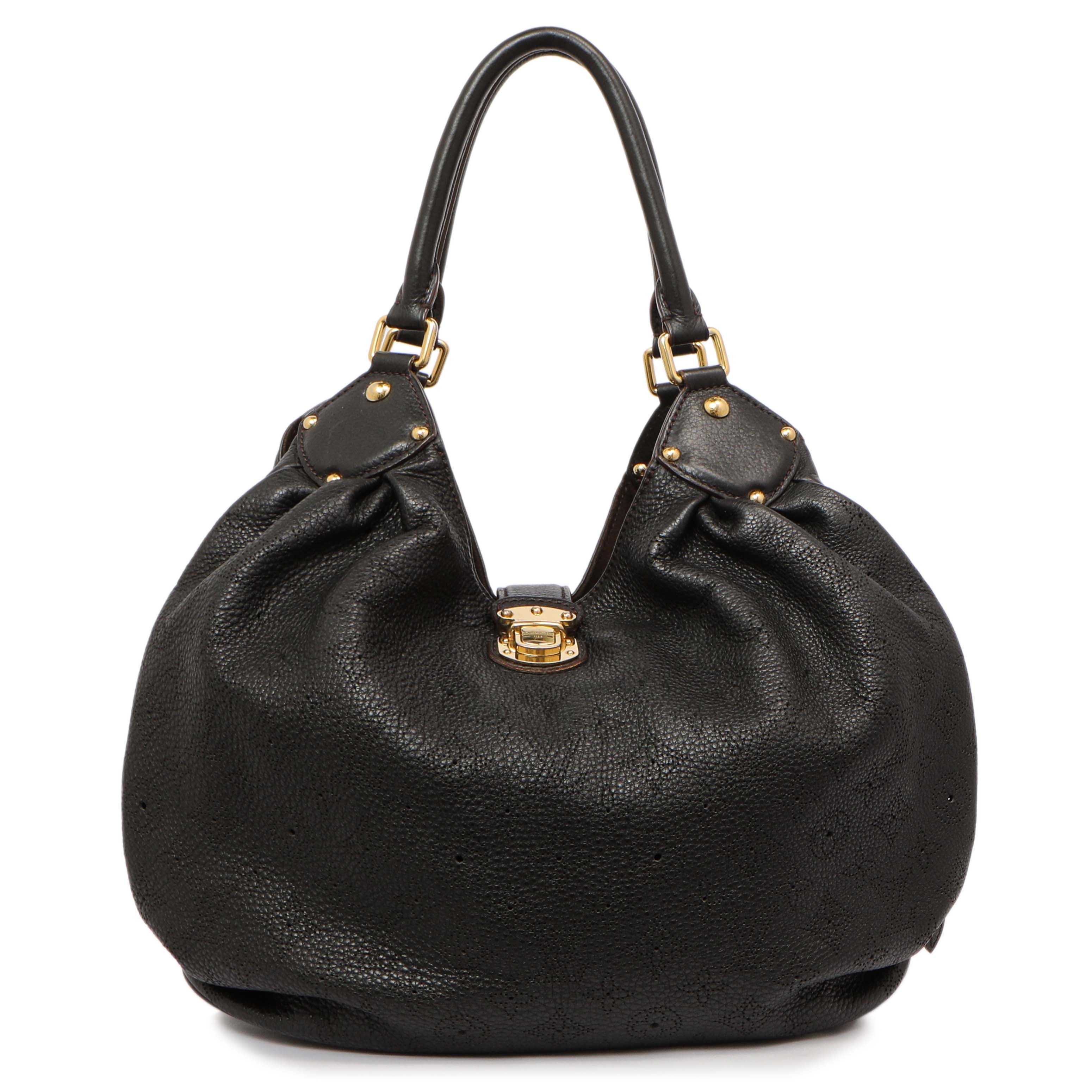 Louis Vuitton Black Monogram Mahina L