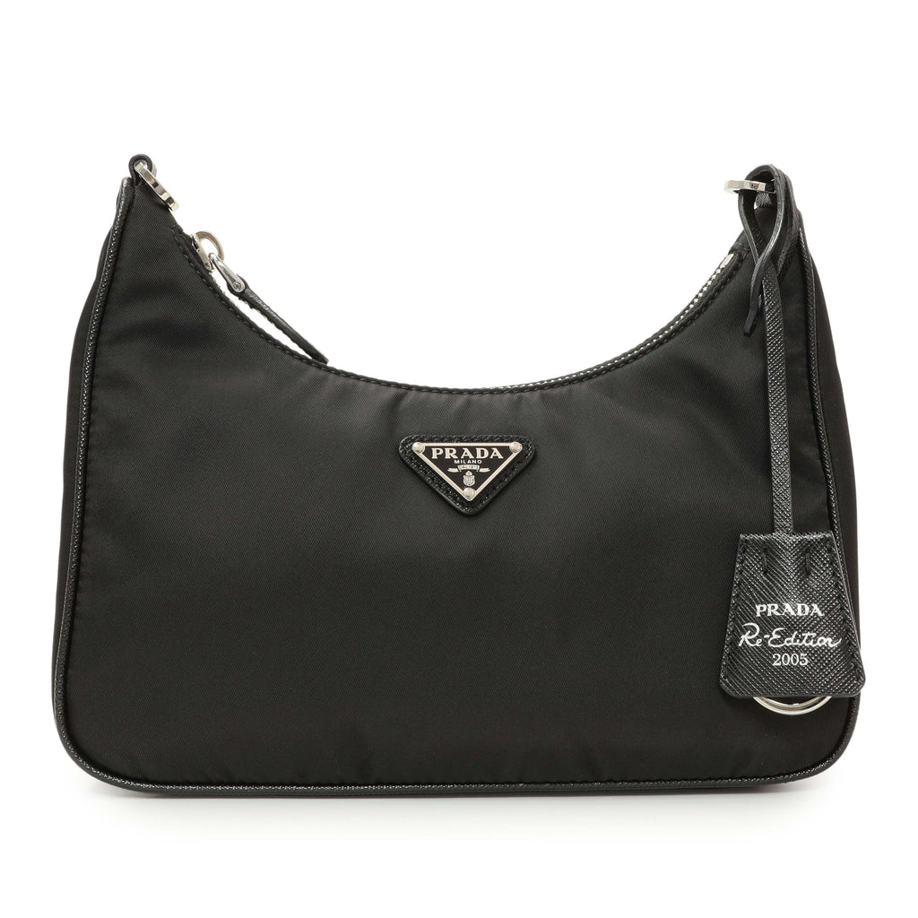 Prada Black Re-Nylon Re-Edition 2005 Shoulder Bag