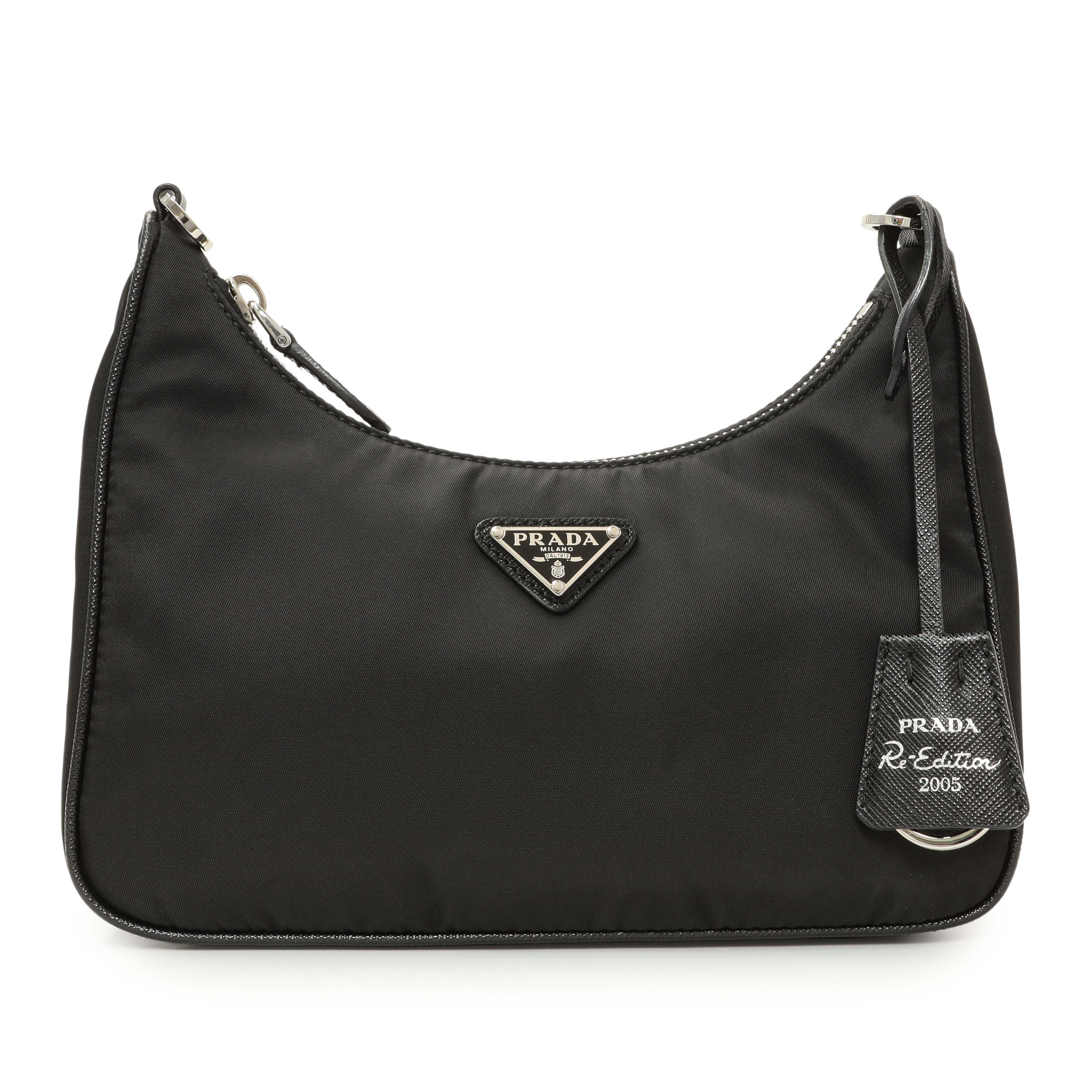 Prada Black Re-Nylon Re-Edition 2005 Shoulder Bag