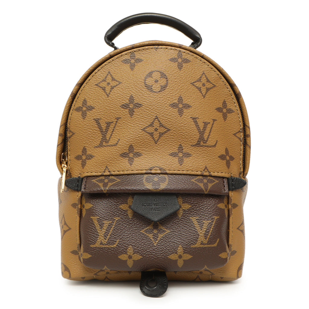 Louis Vuitton Monogram Reverse Palm Springs Backpack Mini