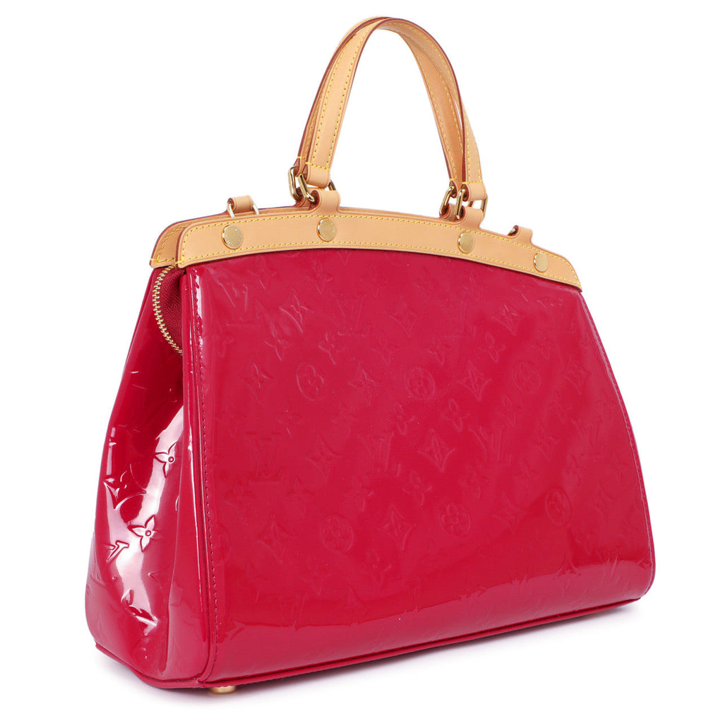 Louis Vuitton Rose Indian Vernis Brea MM