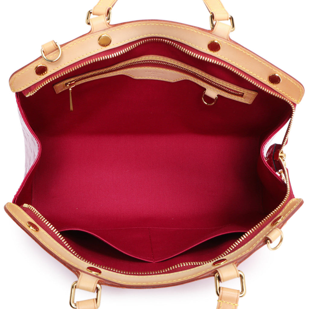 Louis Vuitton Rose Indian Vernis Brea MM