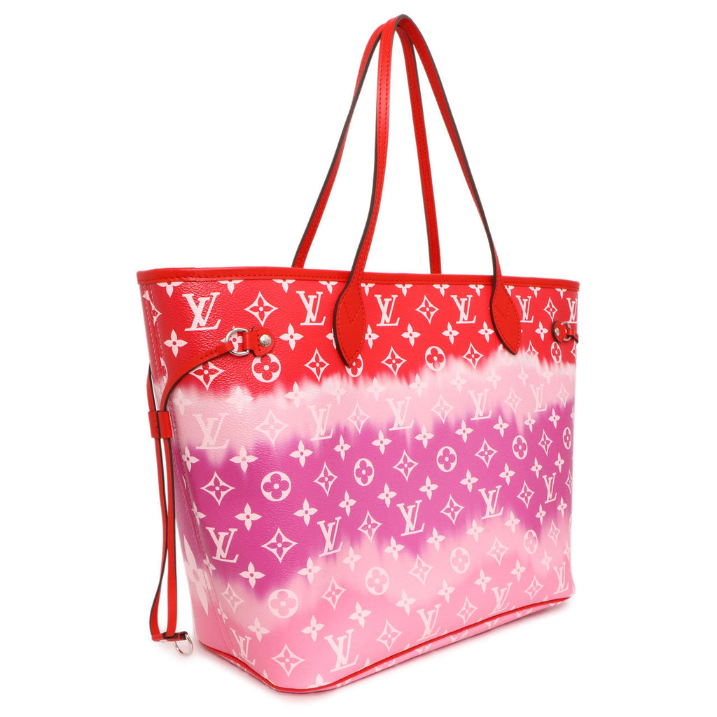 Louis Vuitton Monogram Rouge Escale Neverfull MM