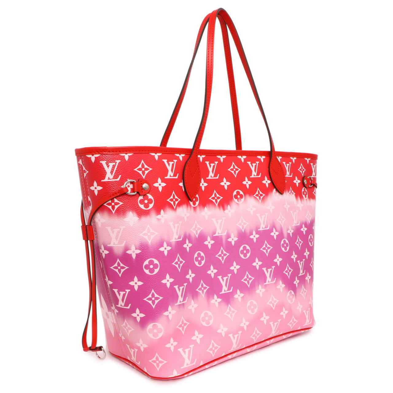 Louis Vuitton Monogram Rouge Escale Neverfull MM