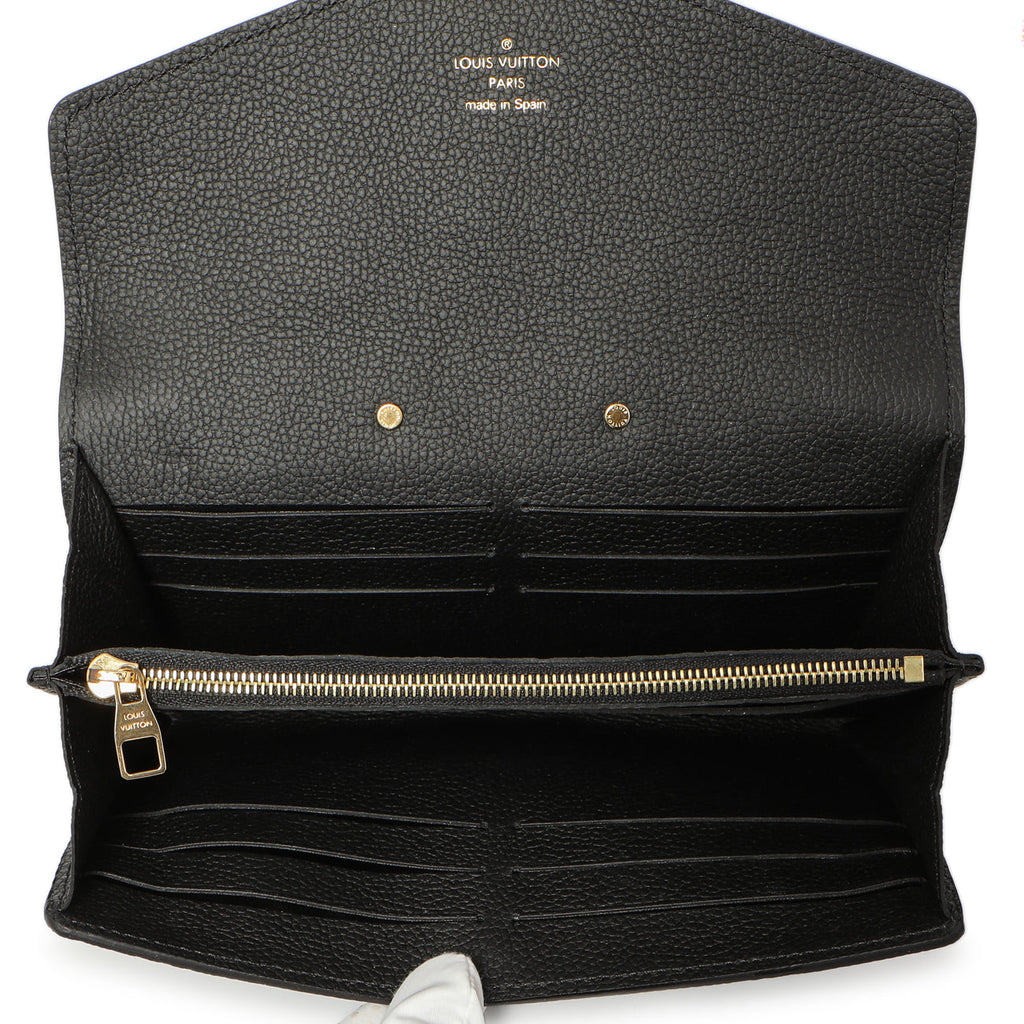 Louis Vuitton Black Empreinte Metis Wallet
