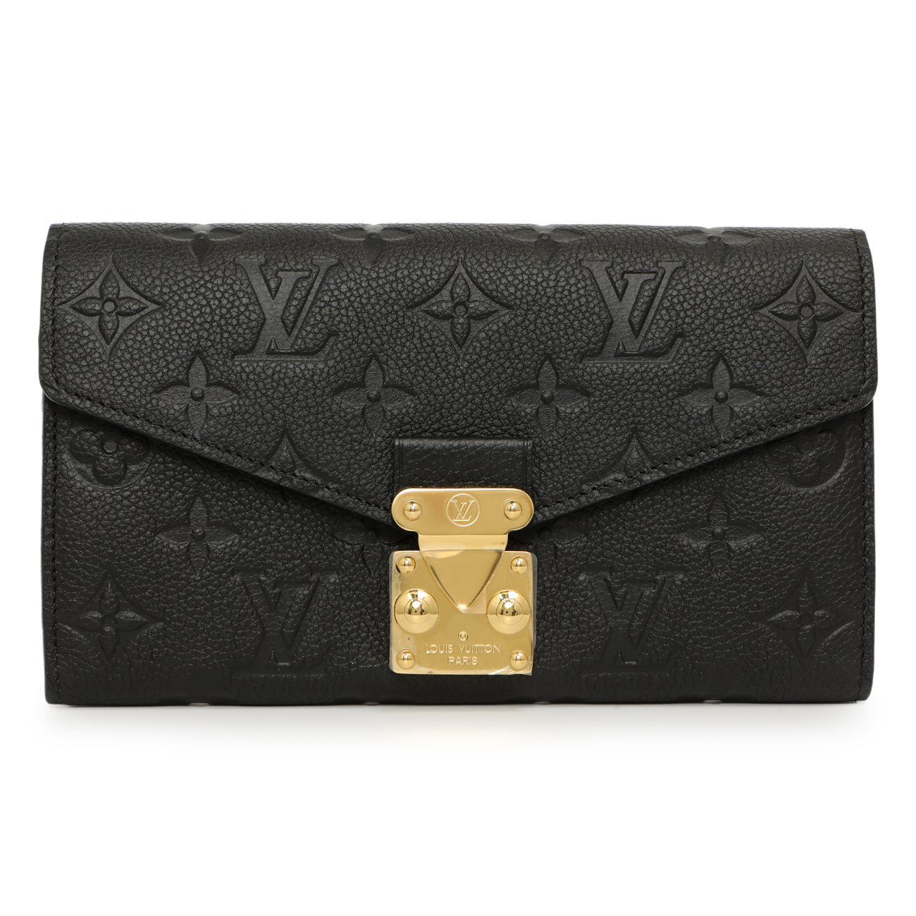 Louis Vuitton Black Empreinte Metis Wallet