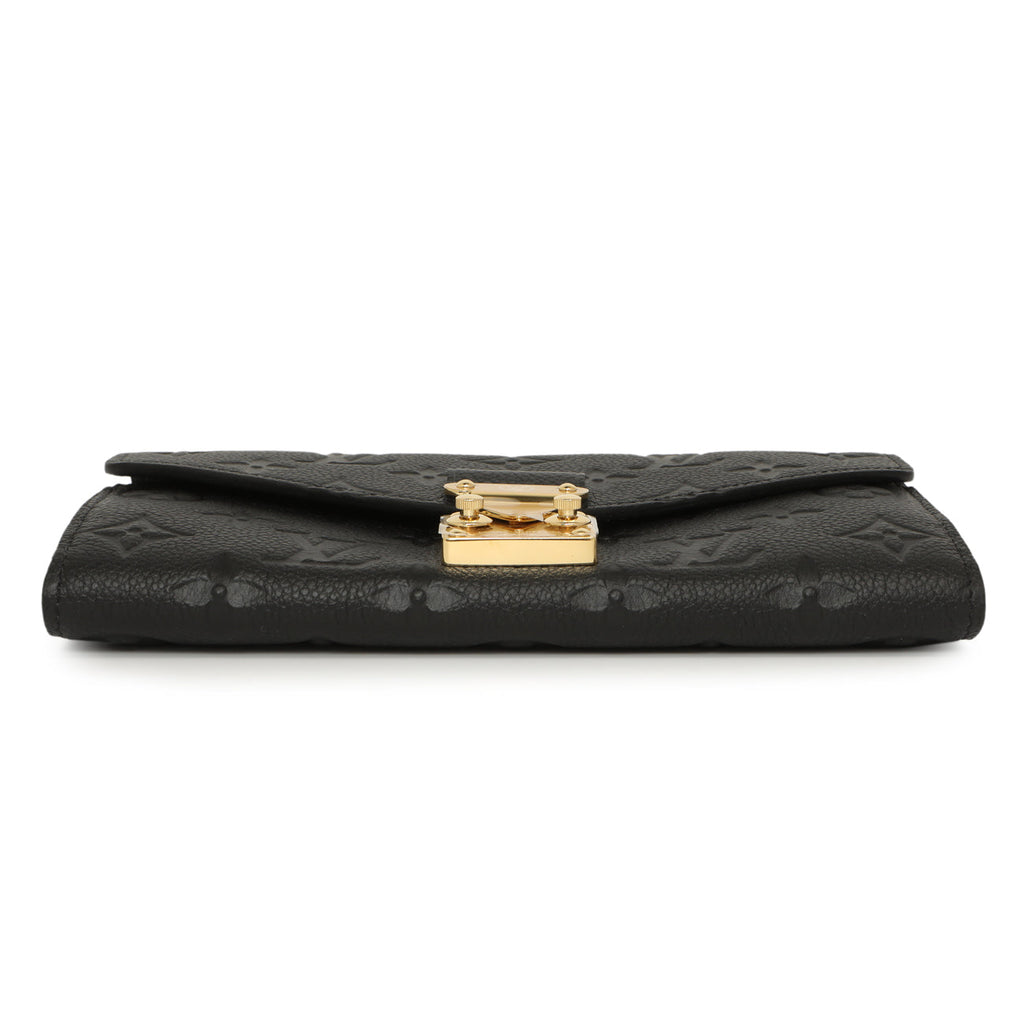 Louis Vuitton Black Empreinte Metis Wallet