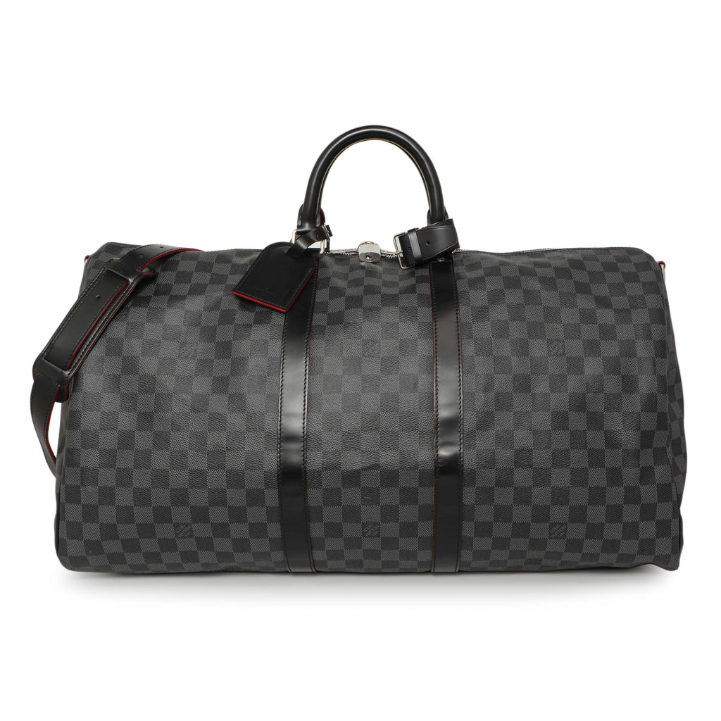 Louis Vuitton Damier Graphite Keepall 55 Bandouliere