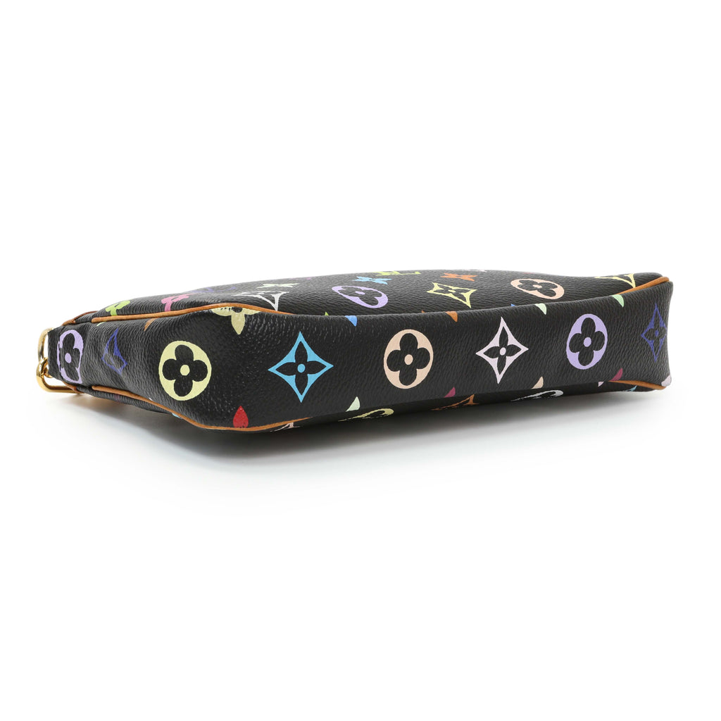 Louis Vuitton Black Monogram Multicolor Pochette Accessories