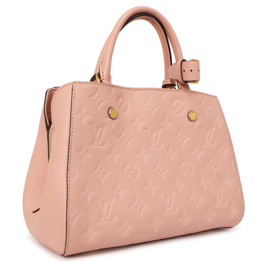 Louis Vuitton Rose Poudre Empreinte Montaigne BB