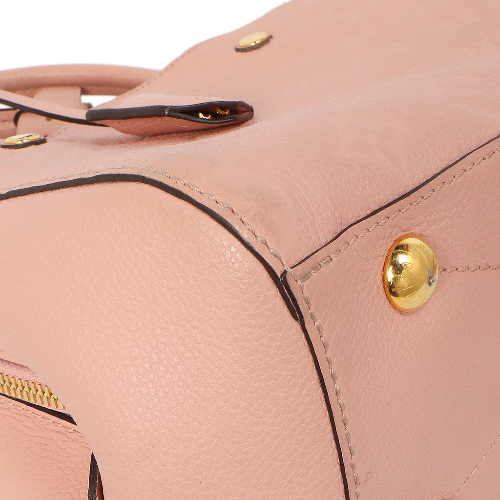 Louis Vuitton Rose Poudre Empreinte Montaigne BB