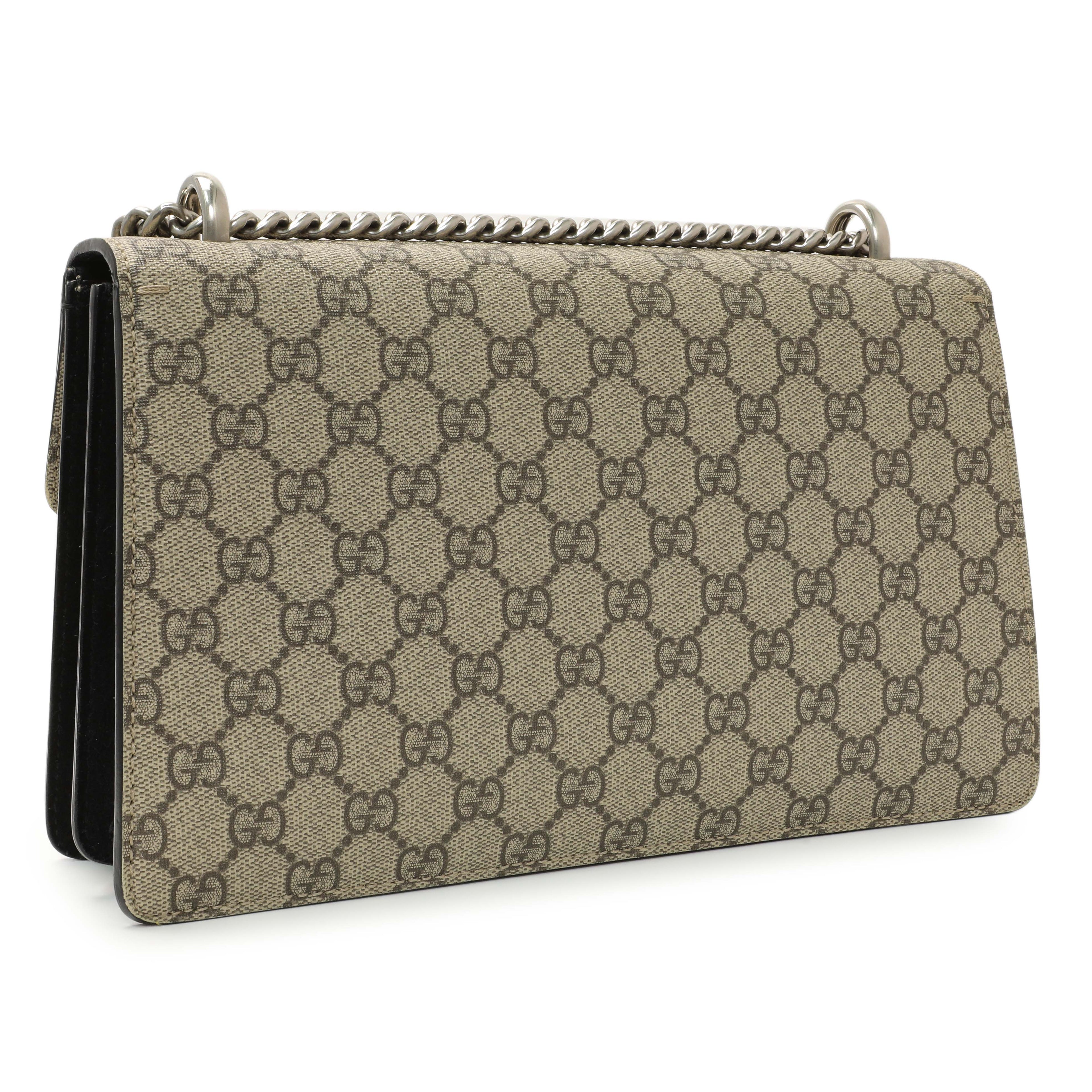 Gucci GG Supreme Monogram Small Dionysus Shoulder Bag