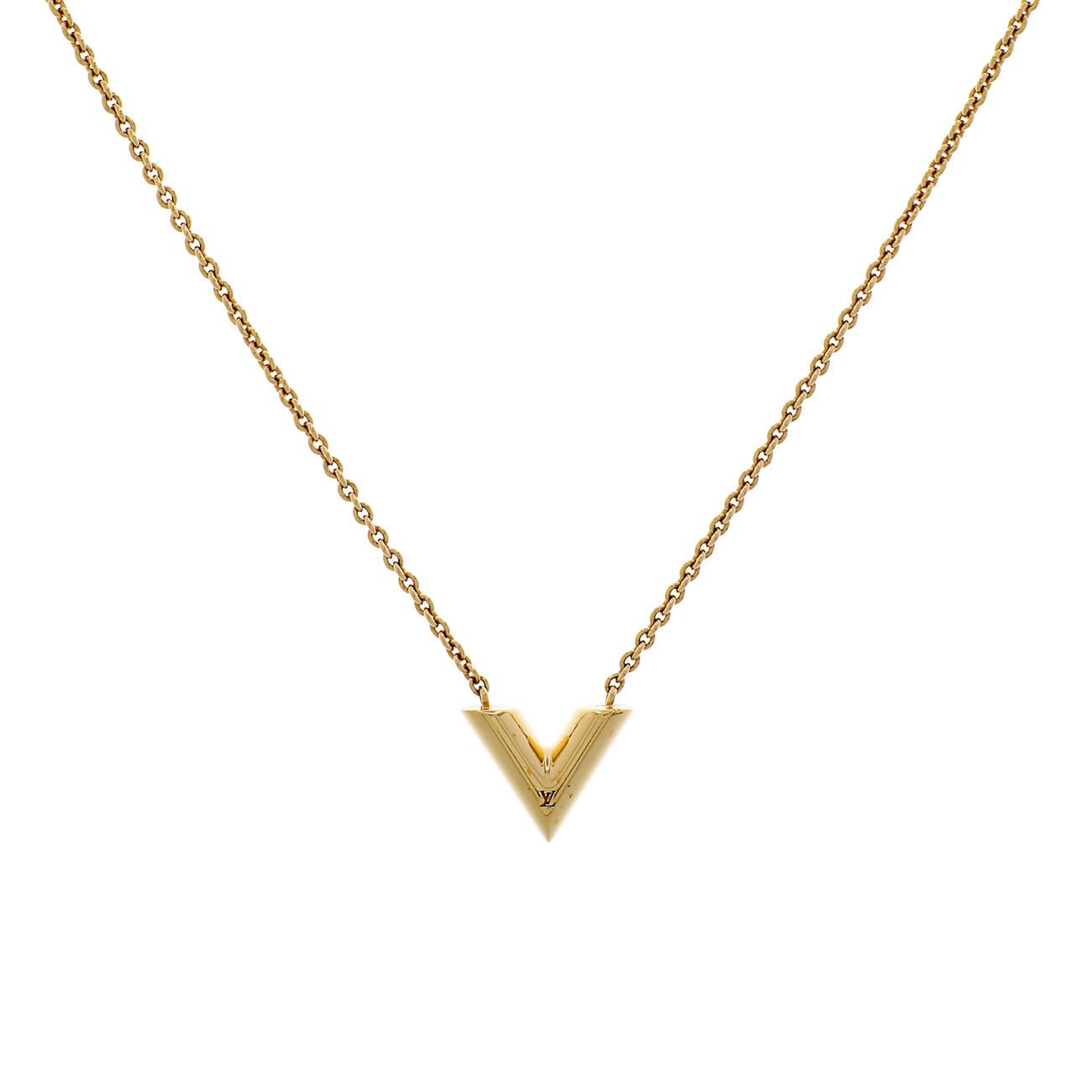 Louis Vuitton Essential V Necklace